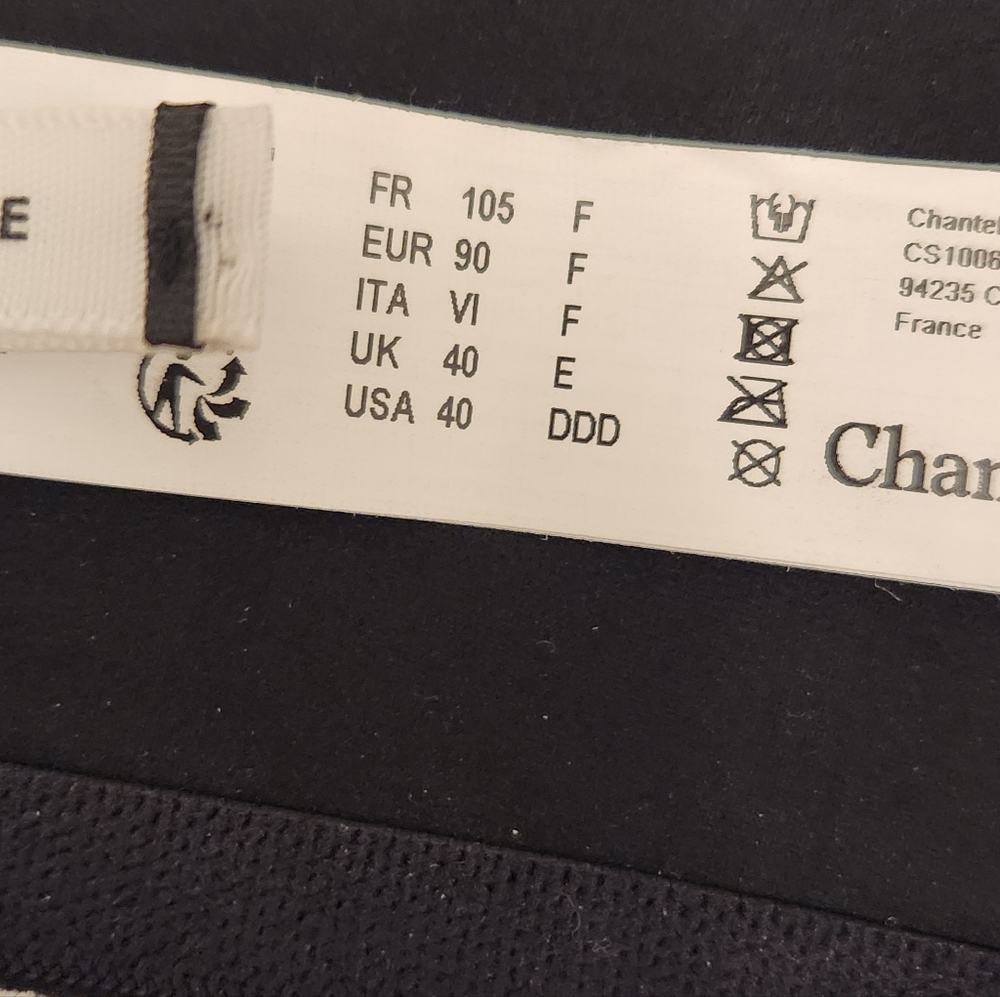 Chantelle Bra Size 40DDD - Picture 3 of 5